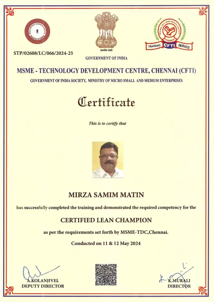 Lean Champion Training Program 1 lean Lean Champion Training Vision Excellence